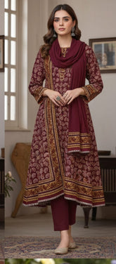 Khadi All-Over Lightweight Khaddar Two-Piece Suit