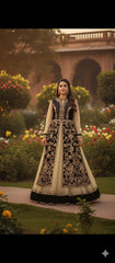 Heavy Kamdani Embroidered Anarkali Maxi – Medium Size