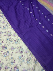 Cambric Khaddar All-Over Two-Piece Suit with Embroidered Dupatta